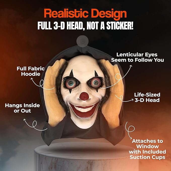 Scary Peeper - Lenticular Eyed Clown