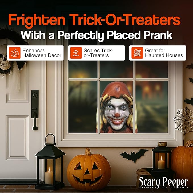 Scary Peeper - Evil Clown